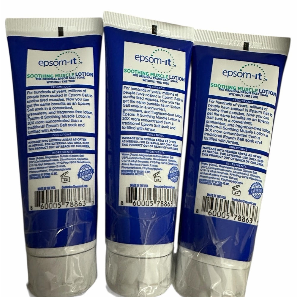 Epsom-It Soothing Muscle Lotion - Convenient packaging, apply when needed - Picture 2 of 7
